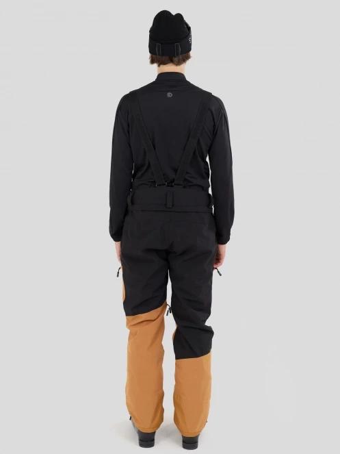 Fundango Teak Colourblock Pants férfi sínadrág barna színben 3