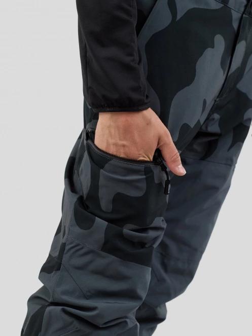 Fundango Teak Colourblock Pants férfi sínadrág szürke színben 7
