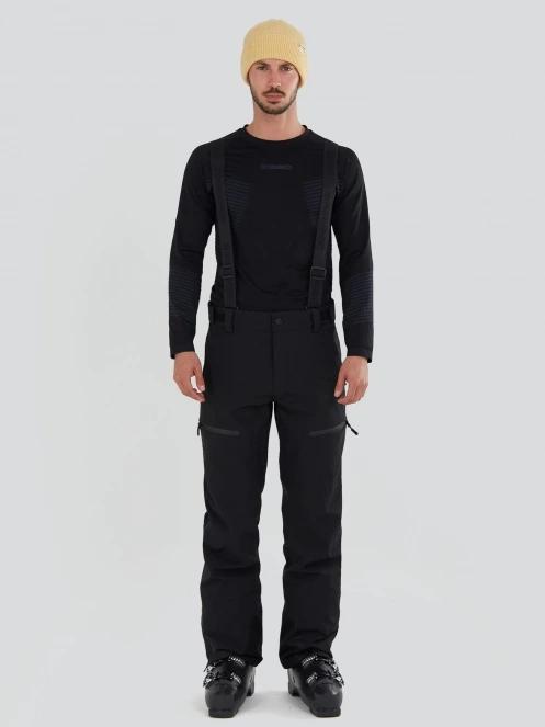 Fundango Mugo Fullzip Pants férfi sínadrág fekete színben 4