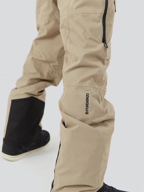 Fundango Benton ECO 3L Bib Pants héjnadrág homok színben 9