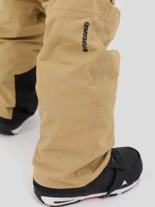 Fundango Benton ECO 3L Bib Pants héjnadrág homok színben 9