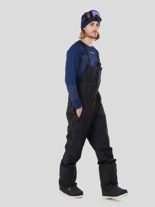 Fundango Benton ECO 3L Bib Pants héjnadrág fekete színben 4