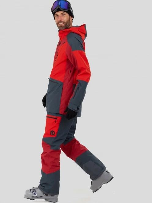 Fundango Nexara ECO 3L Pants férfi sínadrág piros színben 5