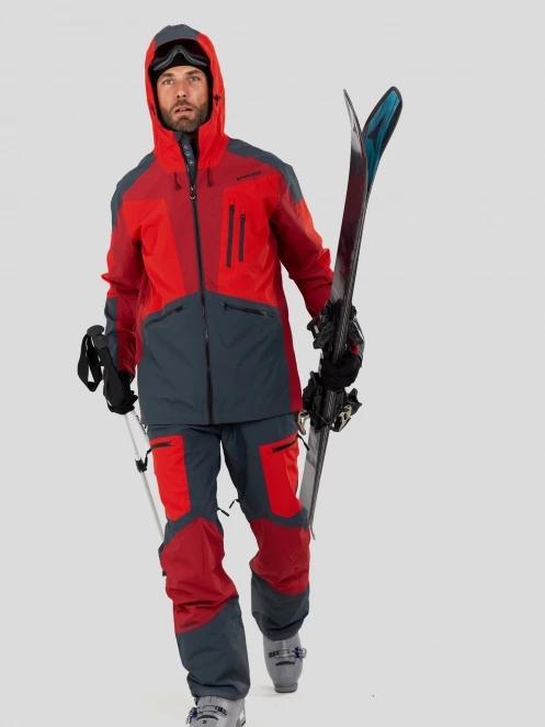 Fundango Nexara ECO 3L Pants férfi sínadrág piros színben 4