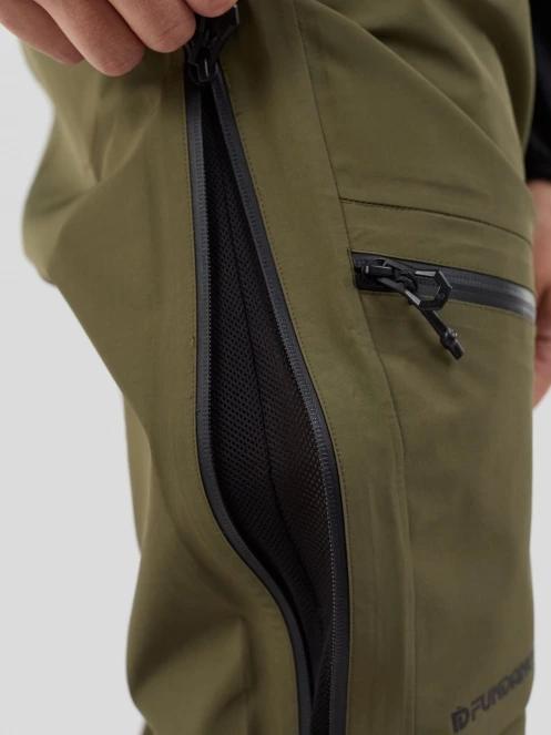 Fundango Artane ECO 3L Shell Pants férfi héjnadrág zöld színben 7