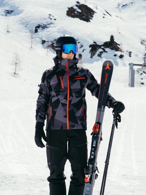 Fundango Artane ECO 3L Shell Pants férfi héjnadrág fekete színben 9