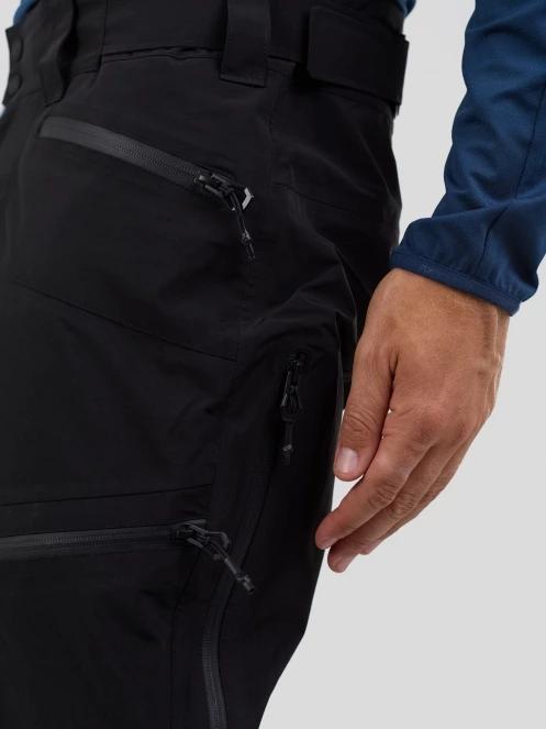 Fundango Artane ECO 3L Shell Pants férfi héjnadrág fekete színben 6