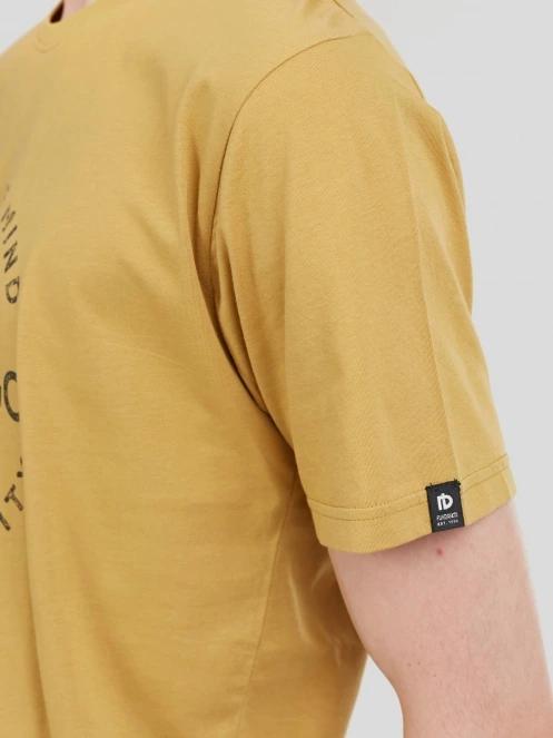 Fundango Basic-T Logo 04 férfi rövid ujjú póló oliva színben 7