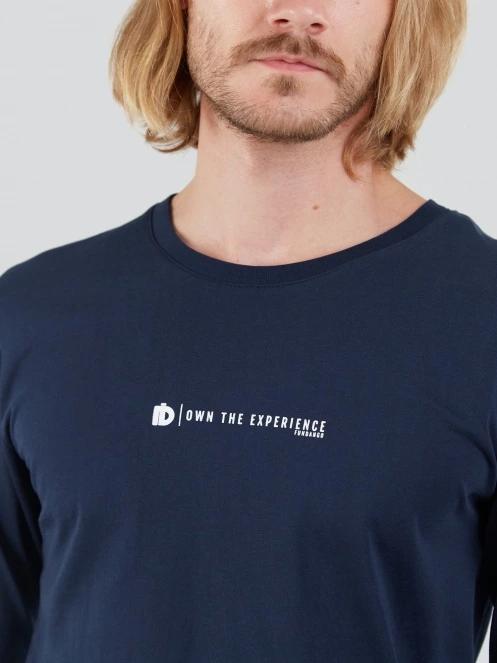 Fundango Long-T Longsleeve T-shirt férfi hosszú ujjú póló sötétkék színben 6