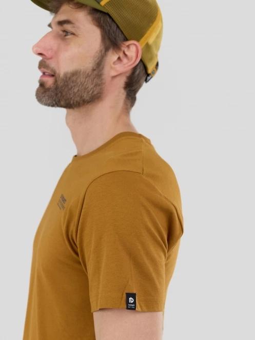 Fundango Compass Graphic-T férfi rövid ujjú póló sárga színben 5