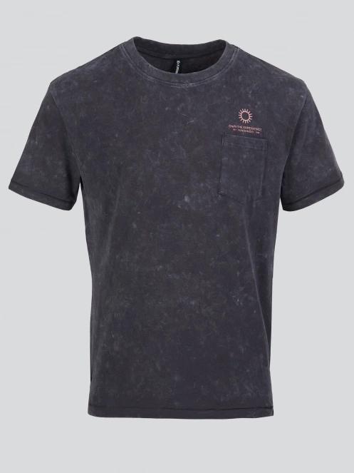 Fundango Dane Surf Pocket-T férfi rövid ujjú póló fekete színben 8