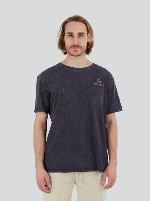 Fundango Dane Surf Pocket-T férfi rövid ujjú póló fekete színben 2