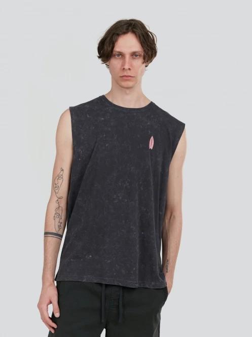Fundango Alon Surf Tank-T férfi atléta fekete színben 2