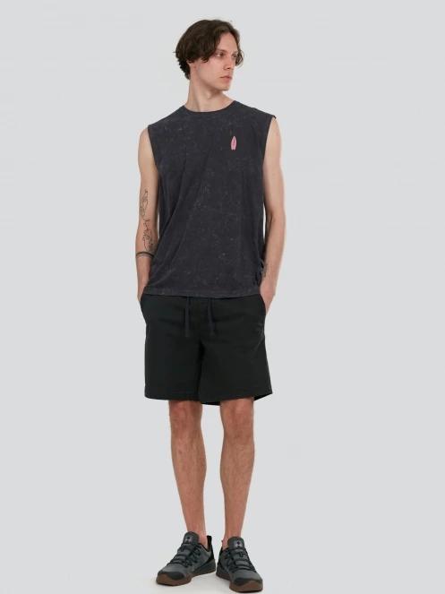 Fundango Alon Surf Tank-T férfi atléta fekete színben 4