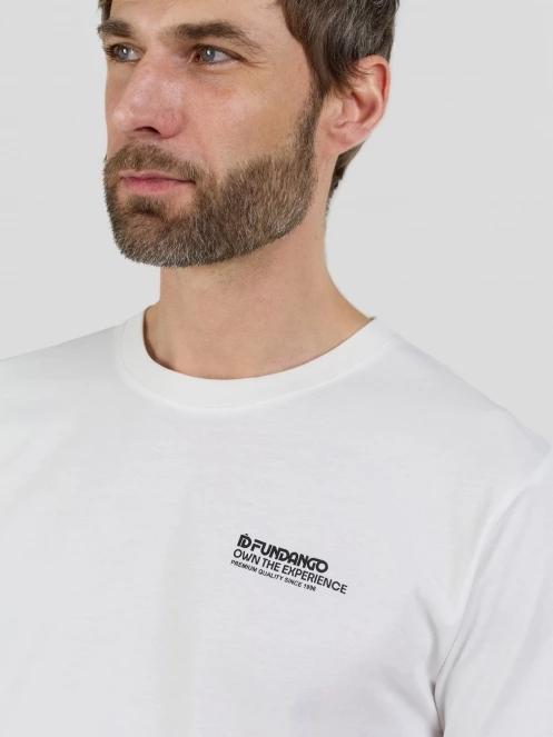 Fundango Breaker Graphic-T férfi rövid ujjú póló fehér színben 6