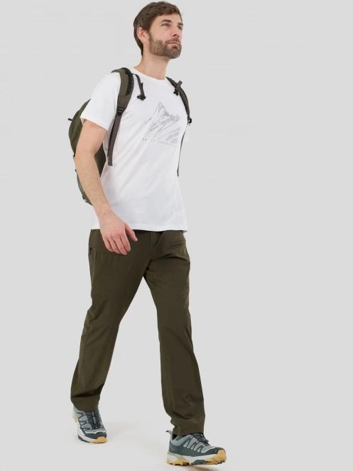 Fundango Montes Graphic-T férfi rövid ujjú póló fehér színben 5