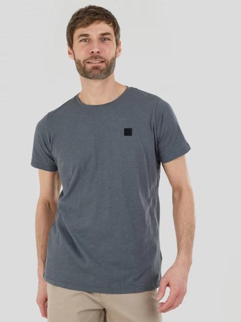Fundango Jaggy II Structured T-shirt férfi rövid ujjú póló szürke színben 2