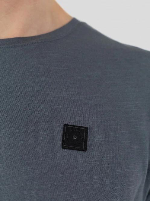 Fundango Jaggy II Structured T-shirt férfi rövid ujjú póló szürke színben 6