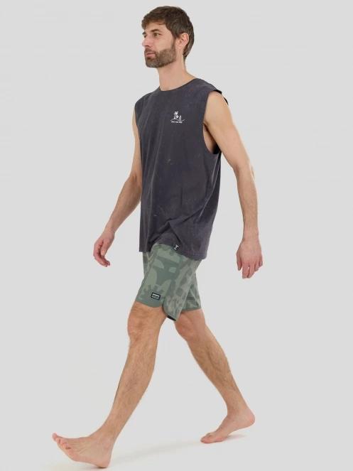 Fundango Alon II Surf Tank-T férfi atléta fekete színben 5