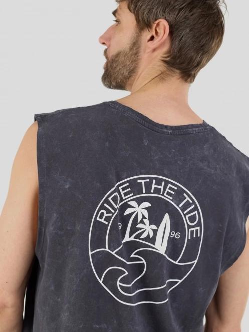 Fundango Alon II Surf Tank-T férfi atléta fekete színben 9