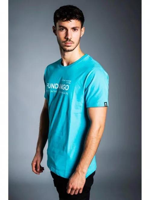 Fundango BASIC T LOGO férfi rövid ujjú póló kék színben 7