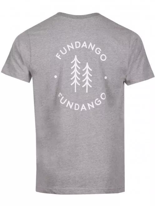 Fundango BASIC T LOGO férfi rövid ujjú póló szürke színben 6