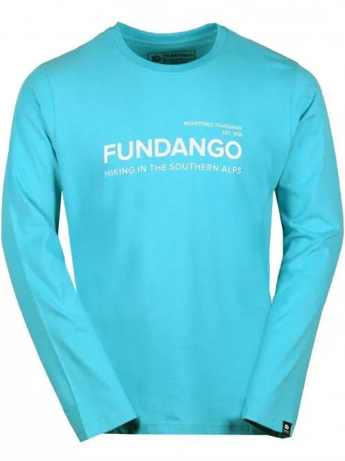 Fundango Mens Long T férfi hosszú ujjú póló kék színben 2