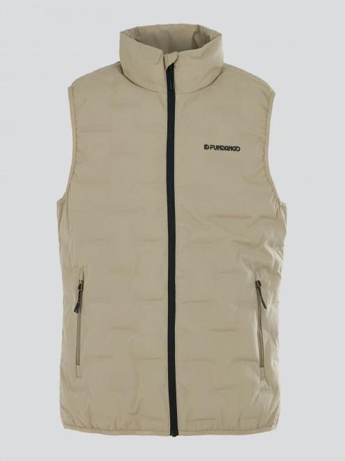 Fundango Smoke Vest férfi mellény homok színben 7