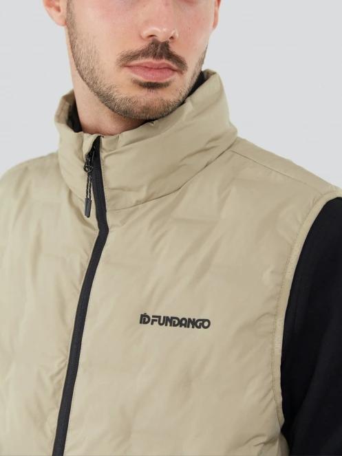 Fundango Smoke Vest férfi mellény homok színben 5
