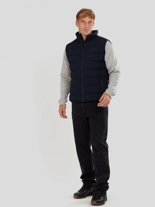 Fundango Vance Padded Vest férfi mellény sötétkék színben 4