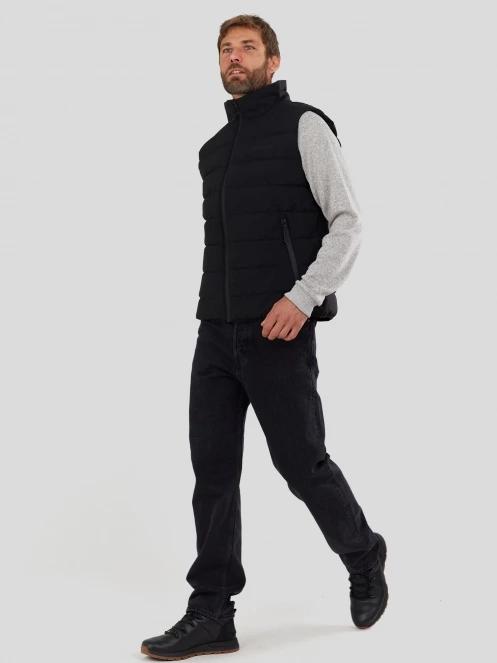 Fundango Vance Padded Vest férfi mellény fekete színben 4