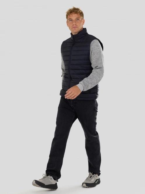 Fundango Flint Padded Vest férfi mellény sötétkék színben 4