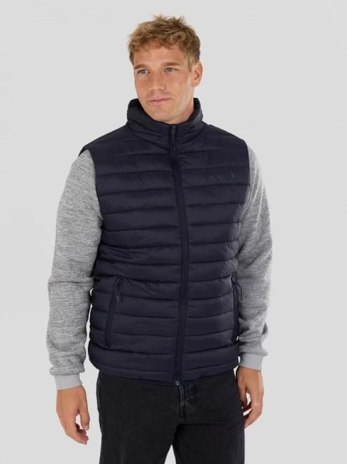 Fundango Flint Padded Vest férfi mellény sötétkék színben 6