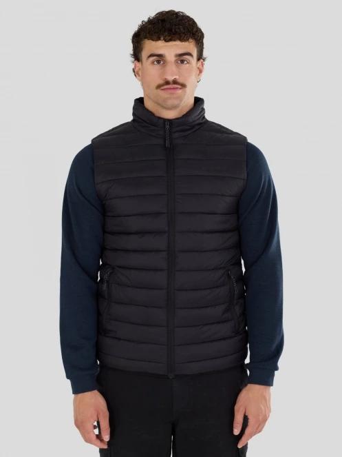 Fundango Flint Padded Vest férfi mellény fekete színben 2