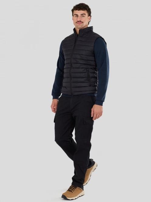 Fundango Flint Padded Vest férfi mellény fekete színben 4