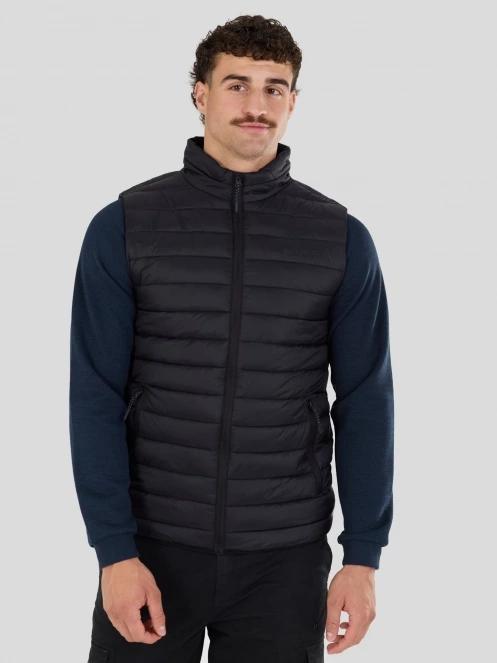 Fundango Flint Padded Vest férfi mellény fekete színben 5