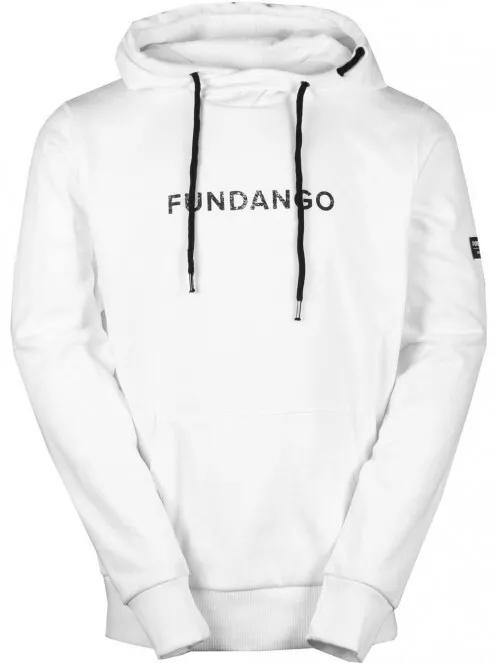 Fundango Hoover Hooded sweatshirt férfi kapucnis pulóver fehér színben 5