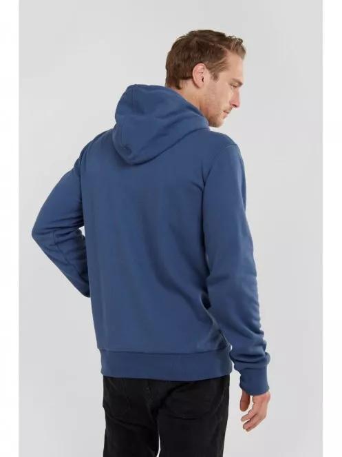 Fundango Hoover Hooded sweatshirt férfi kapucnis pulóver kék színben 3