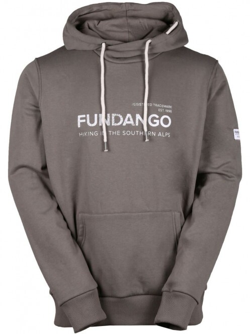 Fundango Hoover Hooded sweatshirt férfi kapucnis pulóver oliva színben 5