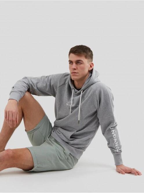 Fundango Talis Hooded Sweatshirt férfi kapucnis pulóver szürke színben 5