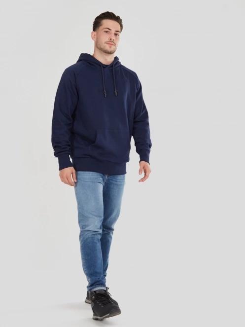 Fundango Talis Hooded Sweatshirt férfi pulóver sötétkék színben 4
