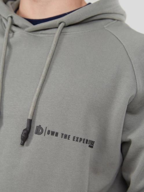 Fundango Talis Hooded Sweatshirt férfi pulóver zöld színben 6