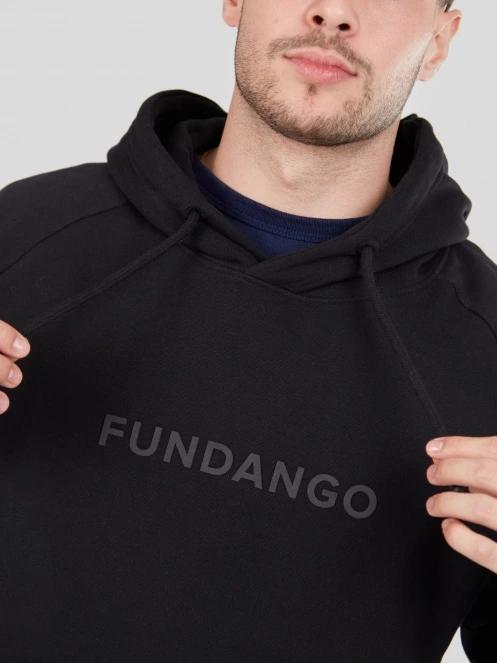 Fundango Talis Hooded Sweatshirt férfi pulóver fekete színben 6