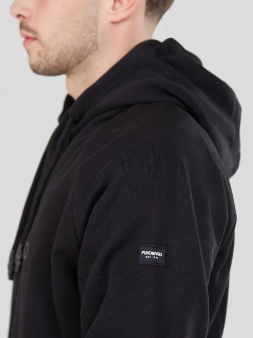 Fundango Talis Hooded Sweatshirt férfi pulóver fekete színben 7