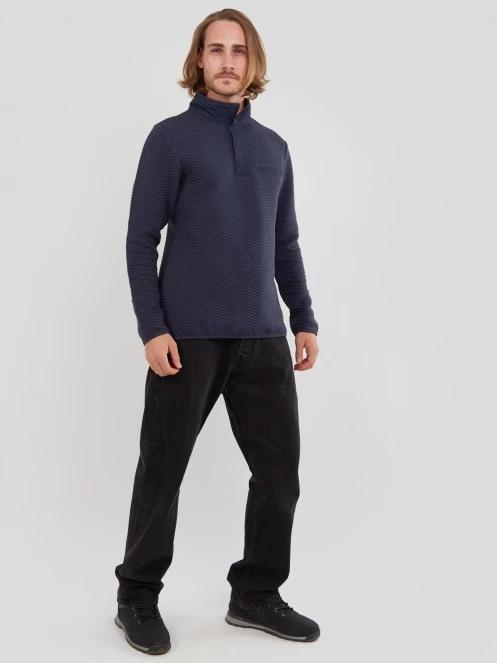 Fundango Vertigo Sweatshirt férfi pulóver sötétkék színben 4