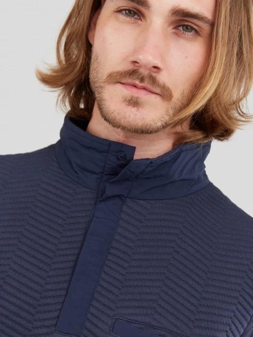 Fundango Vertigo Sweatshirt férfi pulóver sötétkék színben 6