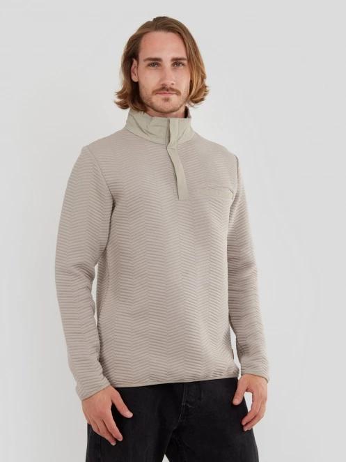 Fundango Vertigo Sweatshirt férfi pulóver szürke színben 2
