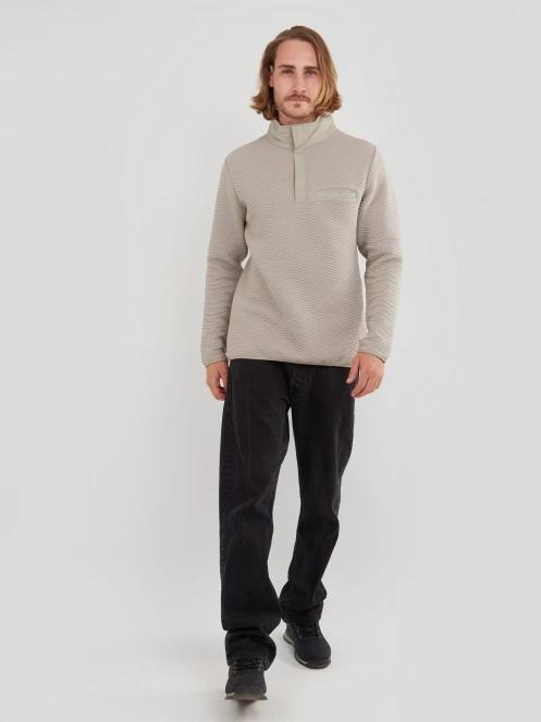 Fundango Vertigo Sweatshirt férfi pulóver szürke színben 4