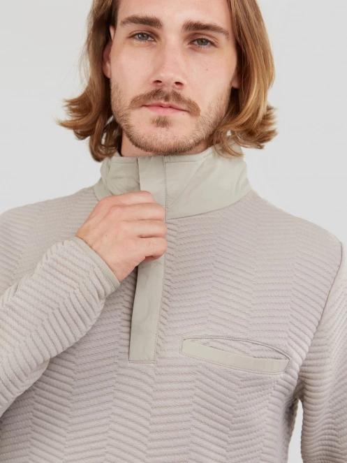 Fundango Vertigo Sweatshirt férfi pulóver szürke színben 5
