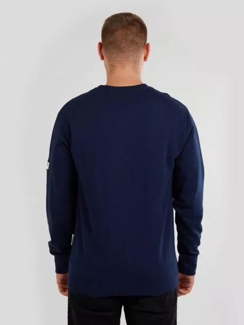 Fundango Warren Sweatshirt férfi pulóver kék színben 3